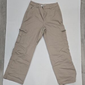 Wax Jean Women's Khaki Cargo Pants